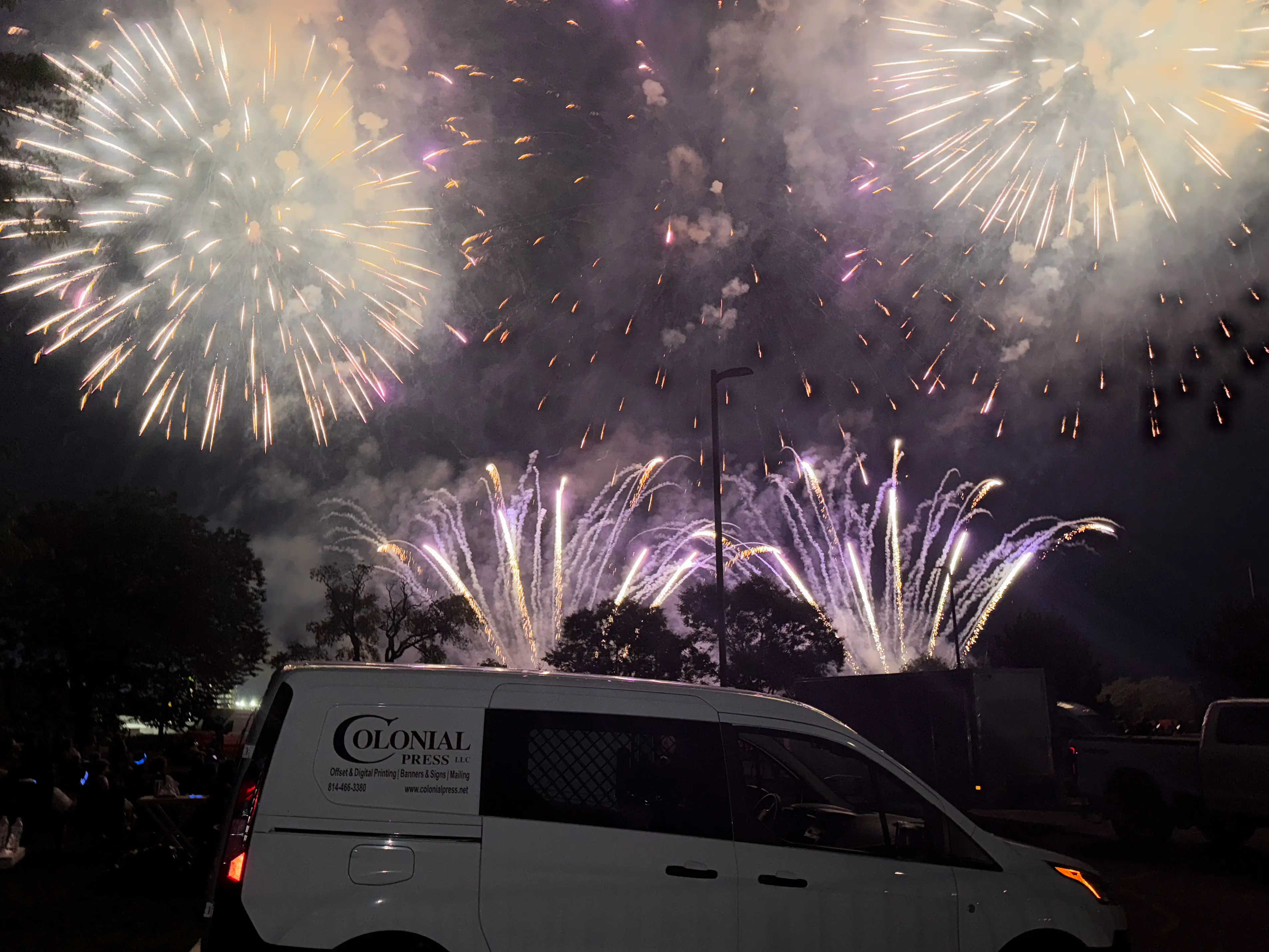 Colonial Press | About Us - Delivery Van Photo